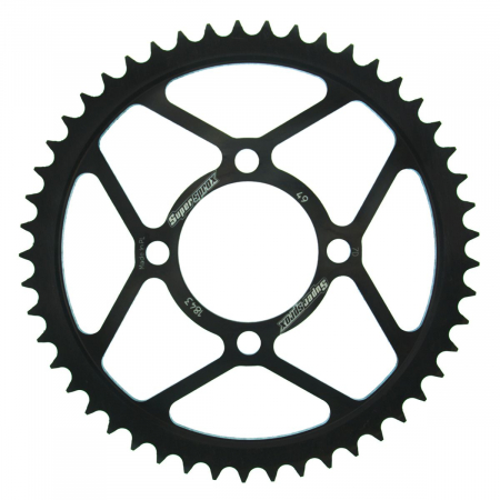 Piese moto - Foaie spate SUPERSPROX RFE-1843:49-BLK Negru 49T, 428
