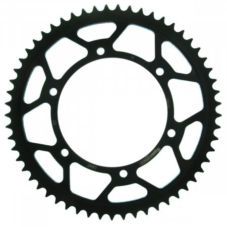 Piese moto - Foaie spate SUPERSPROX RFE-1847:57-BLK Negru 57T, 428