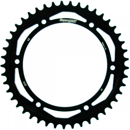 Piese moto - Foaie spate SUPERSPROX RFE-2011:45-BLK Negru 45T, 530
