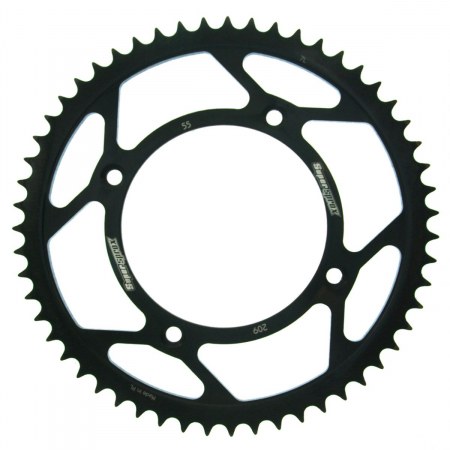 Piese moto - Foaie spate SUPERSPROX RFE-209:55-BLK Negru 55T, 420