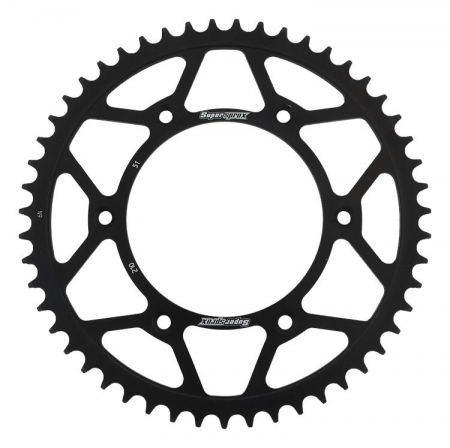 Piese moto - Foaie spate SUPERSPROX RFE-210:51-BLK Negru 51T, 520