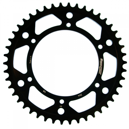 Piese moto - Foaie spate SUPERSPROX RFE-244:46-BLK Negru 46T, 520