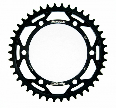 Piese moto - Foaie spate SUPERSPROX RFE-300:42-BLK Negru 42T, 525