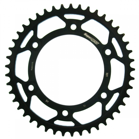 Piese moto - Foaie spate SUPERSPROX RFE-301:45-BLK Negru 45T, 520