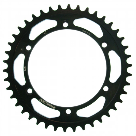 Piese moto - Foaie spate SUPERSPROX RFE-460:42-BLK Negru 42T, 520