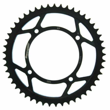 Piese moto - Foaie spate SUPERSPROX RFE-462:49-BLK Negru 49T, 428