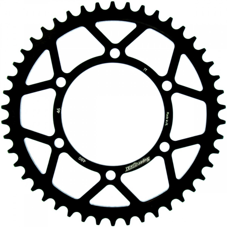 Piese moto - Foaie spate SUPERSPROX RFE-480:46-BLK Negru 46T, 525