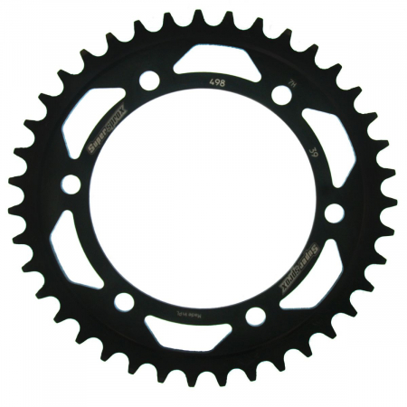 Piese moto - Foaie spate SUPERSPROX RFE-498:39-BLK Negru 39T, 525