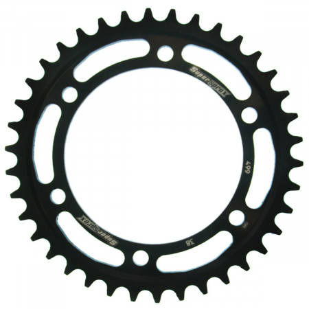 Piese moto - Foaie spate SUPERSPROX RFE-499:38-BLK Negru 38T, 530