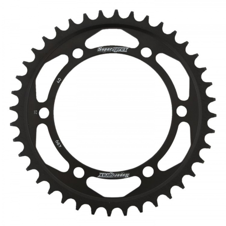 Piese moto - Foaie spate SUPERSPROX RFE-499:40-BLK Negru 40T, 530