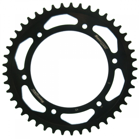 Piese moto - Foaie spate SUPERSPROX RFE-5:45-BLK Negru 45T, 520