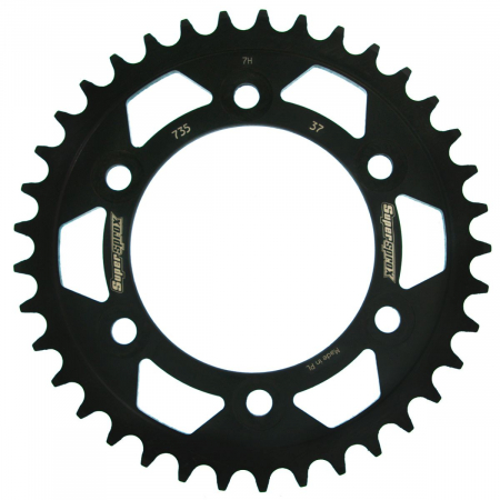 Piese moto - Foaie spate SUPERSPROX RFE-735:37-BLK Negru 37T, 520