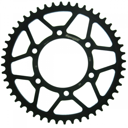 Piese moto - Foaie spate SUPERSPROX RFE-735:48-BLK Negru 48T, 520