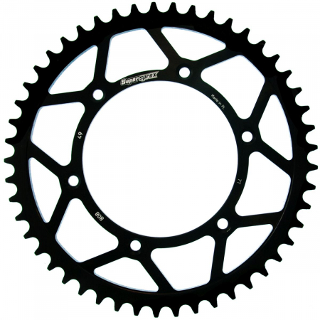 Piese moto - Foaie spate SUPERSPROX RFE-808:49-BLK Negru 49T, 520