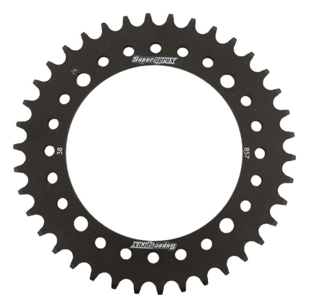 Piese moto - Foaie spate SUPERSPROX RFE-857:38-BLK Negru 38T, 520