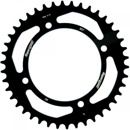 Piese moto - Foaie spate SUPERSPROX RFE-857:42-BLK Negru 42T, 520