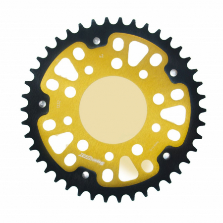 Piese moto - Foaie spate SUPERSPROX STEALTH RST-1332:42-GLD auriu 42T, 525