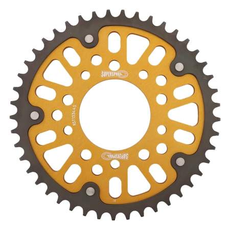 Piese moto - Foaie spate SUPERSPROX STEALTH RST-1334:45-GLD auriu 45T, 530