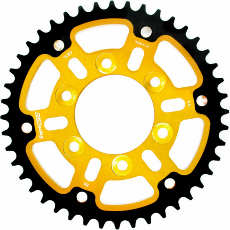Piese moto - Foaie spate SUPERSPROX STEALTH RST-1489:44-GLD auriu 44T, 525