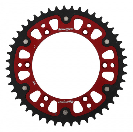 Piese moto - Foaie spate SUPERSPROX STEALTH RST-1512:47-RED Rosu 47T, 520
