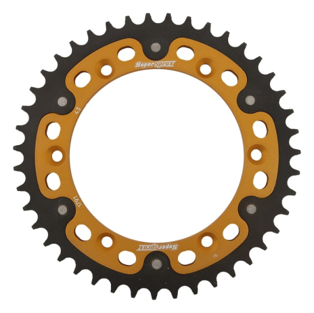 Piese moto - Foaie spate SUPERSPROX STEALTH RST-1791:43-GLD auriu 43T, 525
