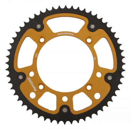 Piese moto - Foaie spate SUPERSPROX STEALTH RST-209:56-GLD auriu 56T, 420