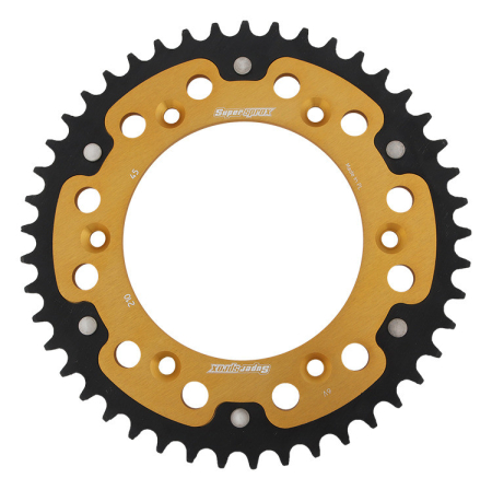 Piese moto - Foaie spate SUPERSPROX STEALTH RST-210:45-GLD auriu 45T, 520