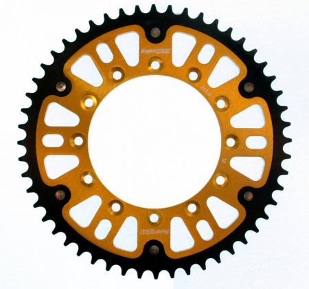 Piese moto - Foaie spate SUPERSPROX STEALTH RST-245/2:52-GLD auriu 52T, 520