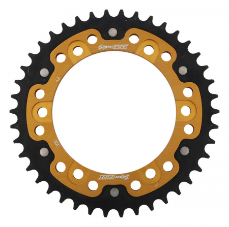 Piese moto - Foaie spate SUPERSPROX STEALTH RST-300:42-GLD auriu 42T, 525