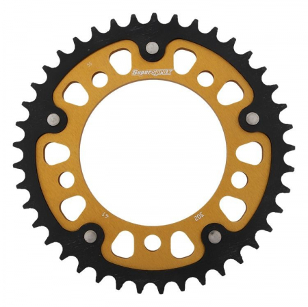 Piese moto - Foaie spate SUPERSPROX STEALTH RST-302:41-GLD auriu 41T, 530
