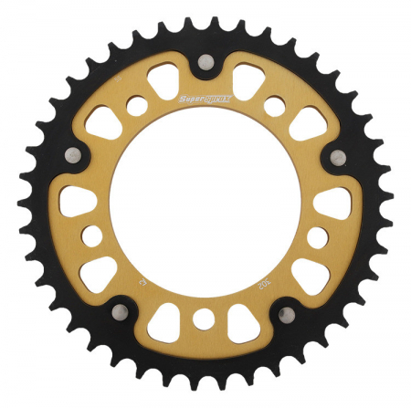 Piese moto - Foaie spate SUPERSPROX STEALTH RST-302:42-GLD auriu 42T, 530