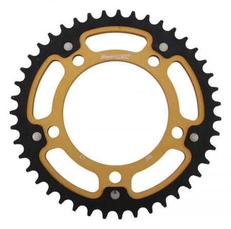 Piese moto - Foaie spate SUPERSPROX STEALTH RST-302:43-GLD auriu 43T, 530
