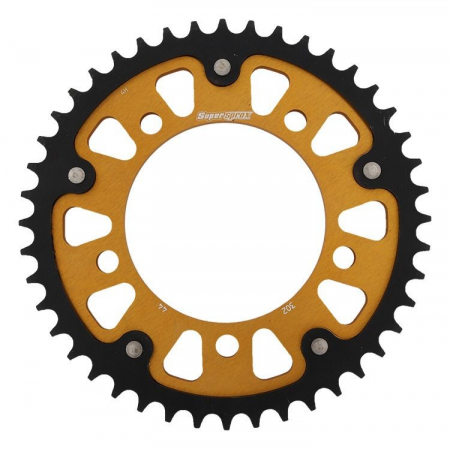Piese moto - Foaie spate SUPERSPROX STEALTH RST-302:44-GLD auriu 44T, 530