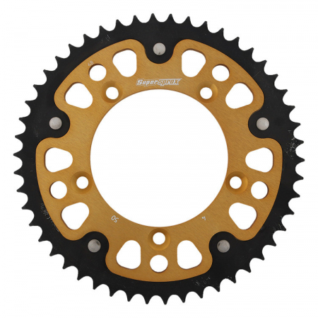 Piese moto - Foaie spate SUPERSPROX STEALTH RST-4:50-GLD auriu 50T, 420