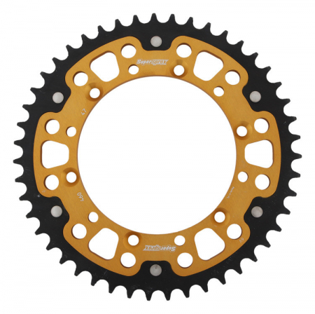 Piese moto - Foaie spate SUPERSPROX STEALTH RST-460:47-GLD auriu 47T, 520