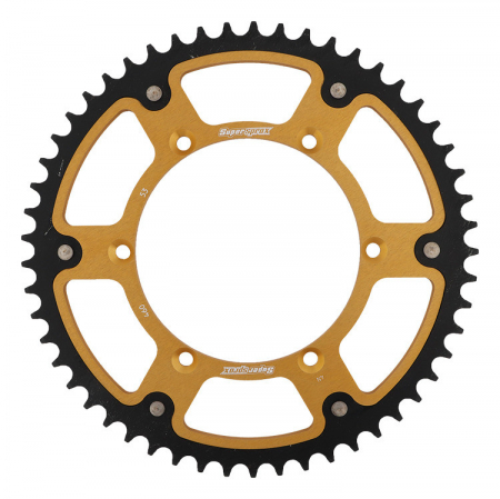 Piese moto - Foaie spate SUPERSPROX STEALTH RST-460:53-GLD auriu 53T, 520