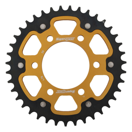 Piese moto - Foaie spate SUPERSPROX STEALTH RST-478:39-GLD auriu 39T, 520