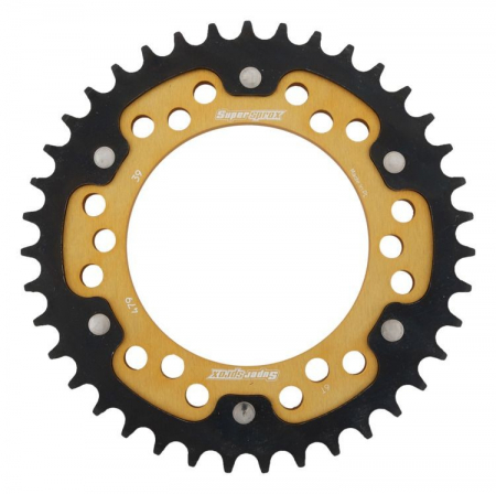 Piese moto - Foaie spate SUPERSPROX STEALTH RST-479:39-GLD auriu 39T, 530