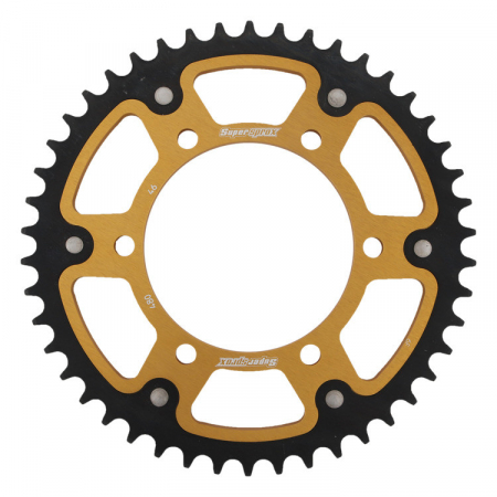 Piese moto - Foaie spate SUPERSPROX STEALTH RST-480:46-GLD auriu 46T, 525