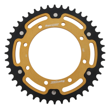 Piese moto - Foaie spate SUPERSPROX STEALTH RST-487:44-GLD auriu 44T, 520