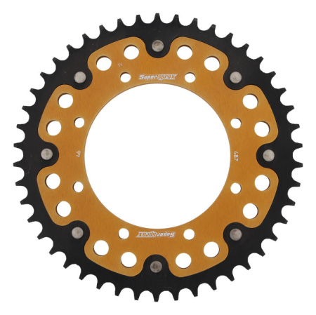 Piese moto - Foaie spate SUPERSPROX STEALTH RST-487:46-GLD auriu 46T, 520
