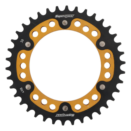 Piese moto - Foaie spate SUPERSPROX STEALTH RST-498:38-GLD auriu 38T, 525