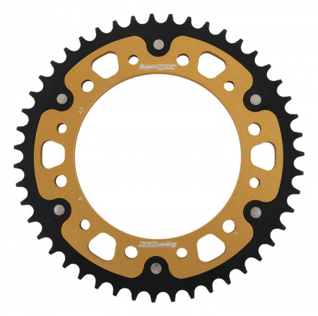 Piese moto - Foaie spate SUPERSPROX STEALTH RST-6:47-GLD auriu 47T, 525