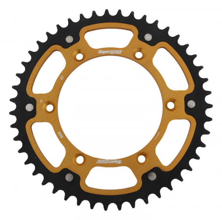Piese moto - Foaie spate SUPERSPROX STEALTH RST-808:47-GLD auriu 47T, 520