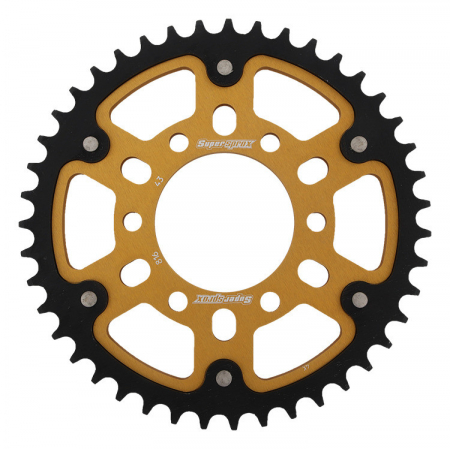Piese moto - Foaie spate SUPERSPROX STEALTH RST-816:43-GLD auriu 43T, 530