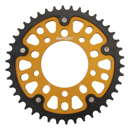 Piese moto - Foaie spate SUPERSPROX STEALTH RST-829:42-GLD auriu 42T, 530