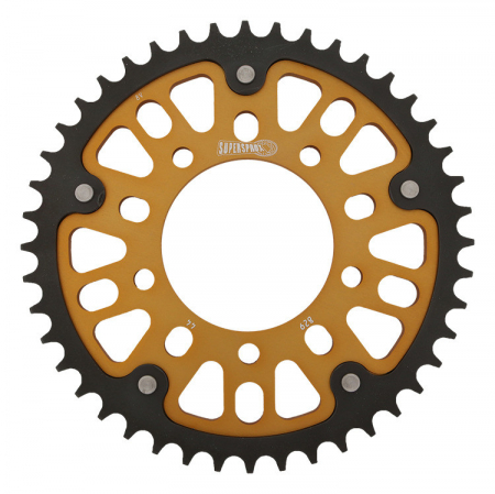Piese moto - Foaie spate SUPERSPROX STEALTH RST-829:44-GLD auriu 44T, 530