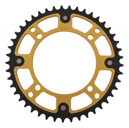 Piese moto - Foaie spate SUPERSPROX STEALTH RST-857:45-GLD auriu 45T, 520