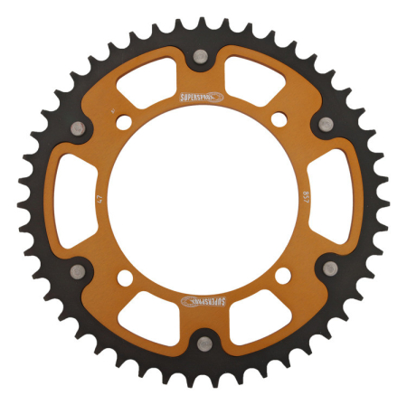 Piese moto - Foaie spate SUPERSPROX STEALTH RST-857:47-GLD auriu 47T, 520