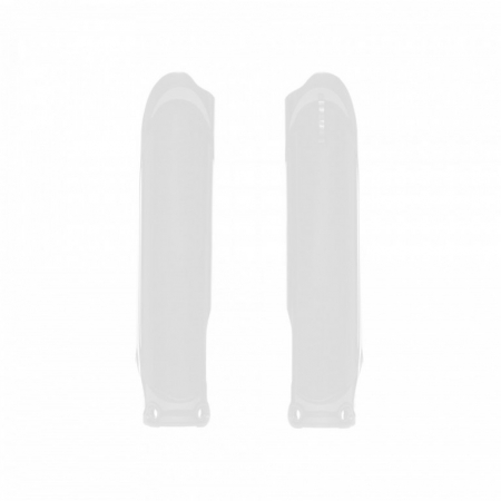 Piese moto - Fork guards POLISPORT 8352300002 Alb